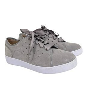 Vionic Keke Suede Womens Size 7.5 Gray Casual Walking Supportive Sneakers Shoes